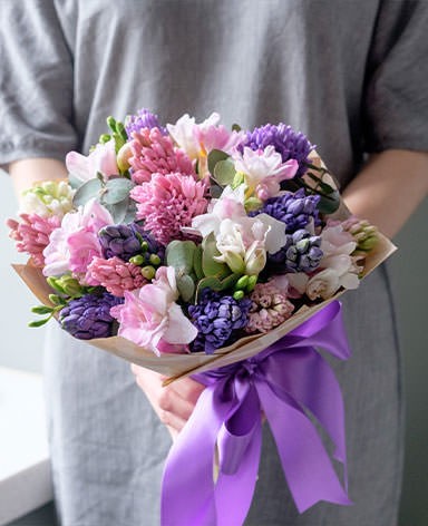Бесплатная доставка цветов в Оленегорске